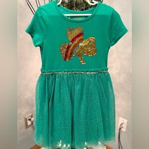 Cat & Jack St. Patrick Day Dress, Sz 6/6x